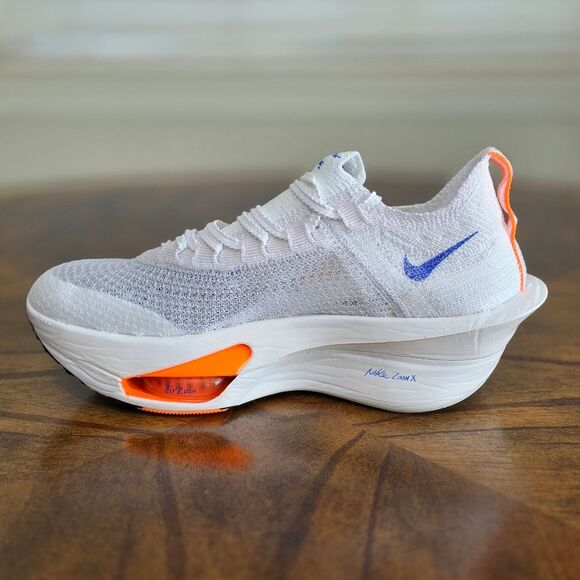 Nike Air Zoom Alphafly Next% 3 Blueprint Pack Running Shoes White Blue Men's 9.5 - Picture 9 of 16